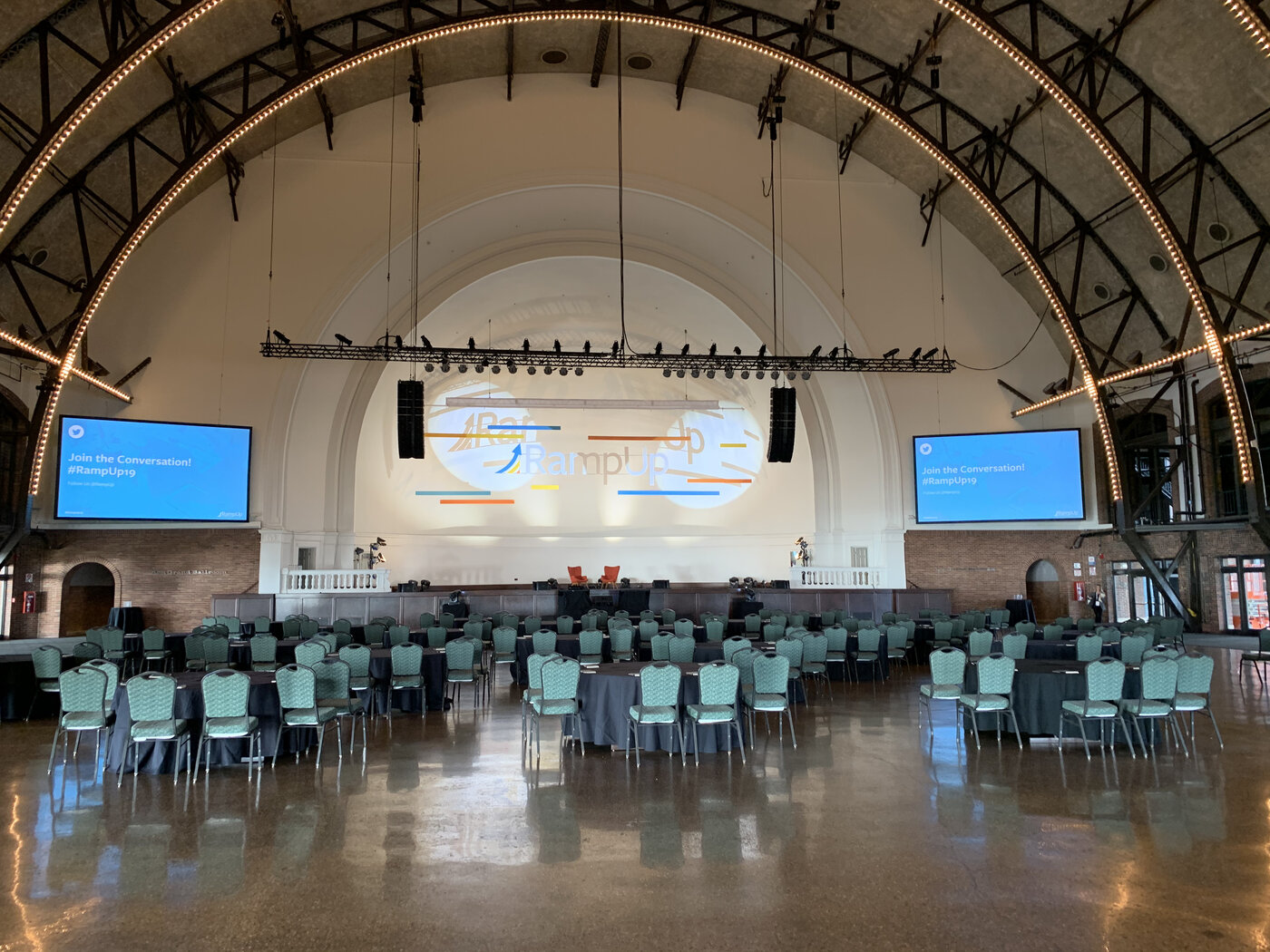 Corporate event highlight — incentive program moment